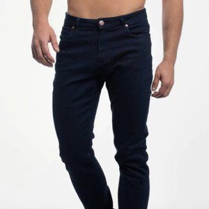 Barbell Apparel Athletic Fit Jeans - Straight Fit - Men's 34Wx34L Dark Indigo